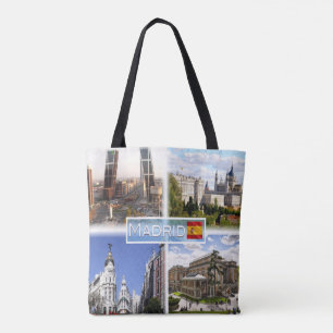 Bolso De Tela ES Madrid - Puerta de Europa - plaza de Castilla -
