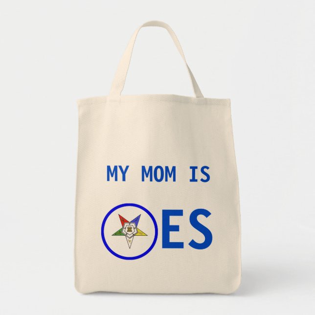 BOLSO DE TELA ES MI MAMÁ ES (Frente)