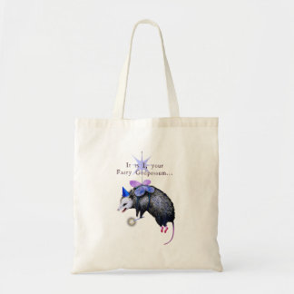Bolso De Tela Es Que Tu Fairy Dios Possum Funny Opossum