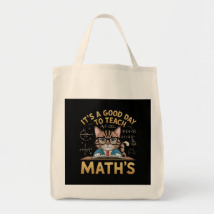 Bolso De Tela Es un buen día para enseñar matemáticas inspirando