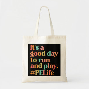 Bolso De Tela Es un buen día para que un profesor de educación f