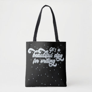 Bolso De Tela Es un día hermoso para escribir