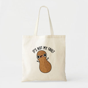 Bolso De Tela Es un divertido bollo de maní