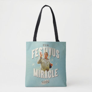 Bolso De Tela Es un Milagro de Festivus