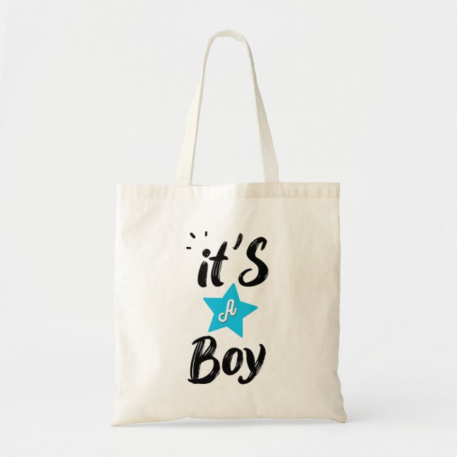 Bolso De Tela Es un niño (Frente)