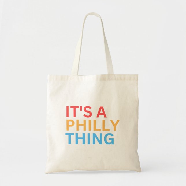 BOLSO DE TELA ES UNA COSA FILIAL (Frente)