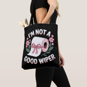 Bolso De Tela Es vergonzoso que no sea un buen limpiaparabrisas 