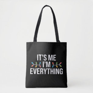Bolso De Tela Es Yo Soy Todo Navidad Familiar Combinación