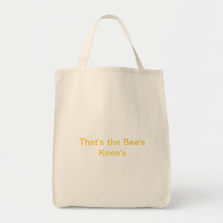 Bolso De Tela Ésa es la rodilla de la abeja