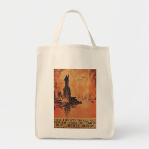 Bolso De Tela Esa Libertad No Perecerá De La Tierra.