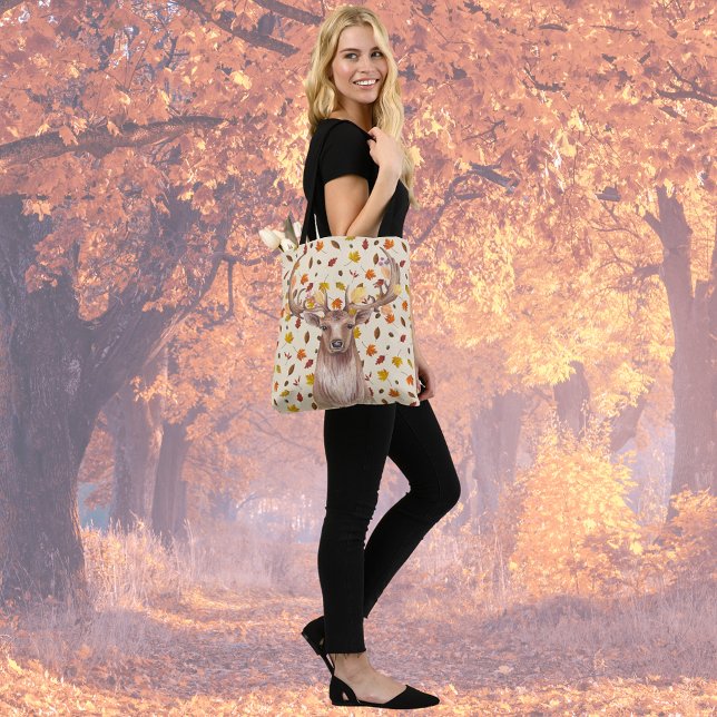 Bolso De Tela Escala de acuarela del otoño (Great tote for the Fall Season!)