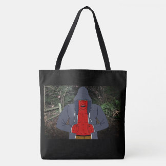 Bolso De Tela Escala nocturna (con fondo)