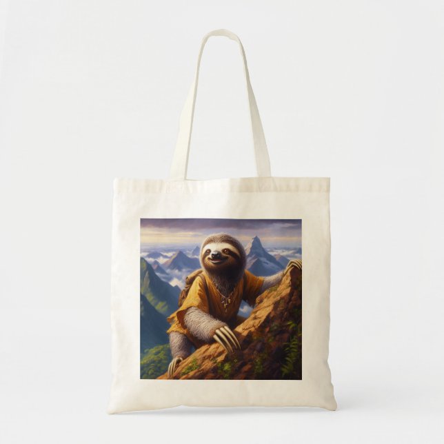 Bolso De Tela Escalada de Montaña Sloth (Frente)