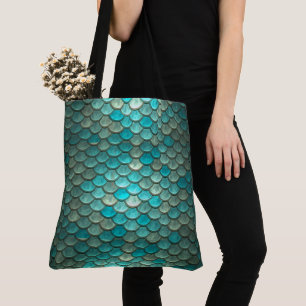 Bolso De Tela Escalas de Sirenas