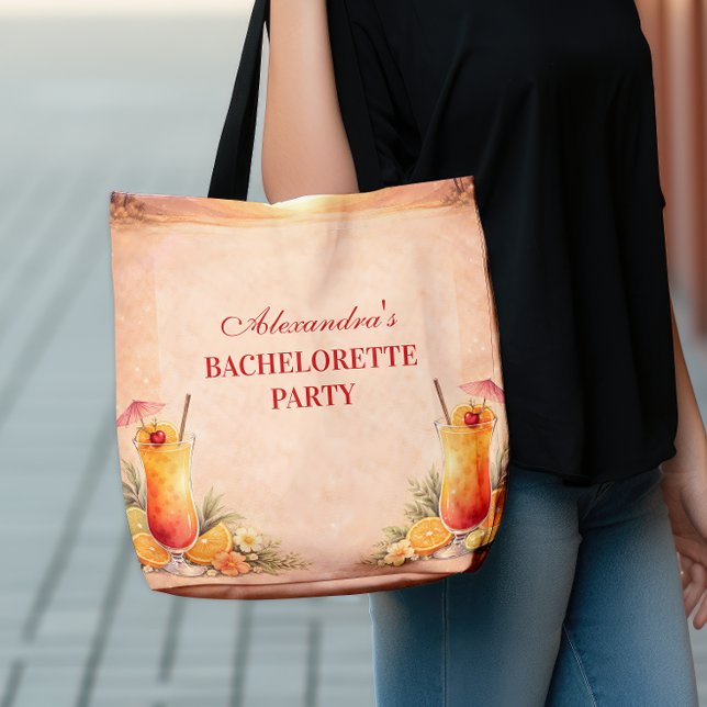 Bolso De Tela Escapada de fiesta de soltera en la playa con Tequ (Subido por el creador)