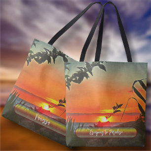 Bolso De Tela Escapando al Paraíso 2009 
