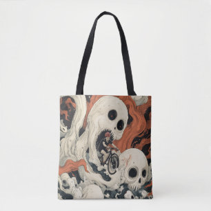Bolso De Tela Escapar del Yokai japonés