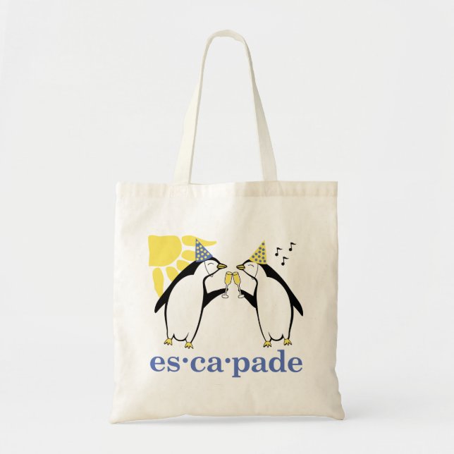 Bolso De Tela Escapar Tote Fiesta (Frente)