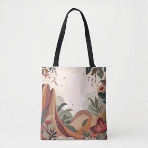 Bolso De Tela Escape de la Tierra
