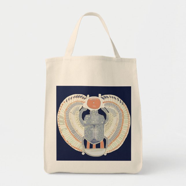 Bolso De Tela Escarabajo egipcio (Frente)