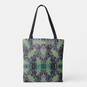 Bolso De Tela Escarabajos Art Déco Vintage de Jazz Pochoir en el