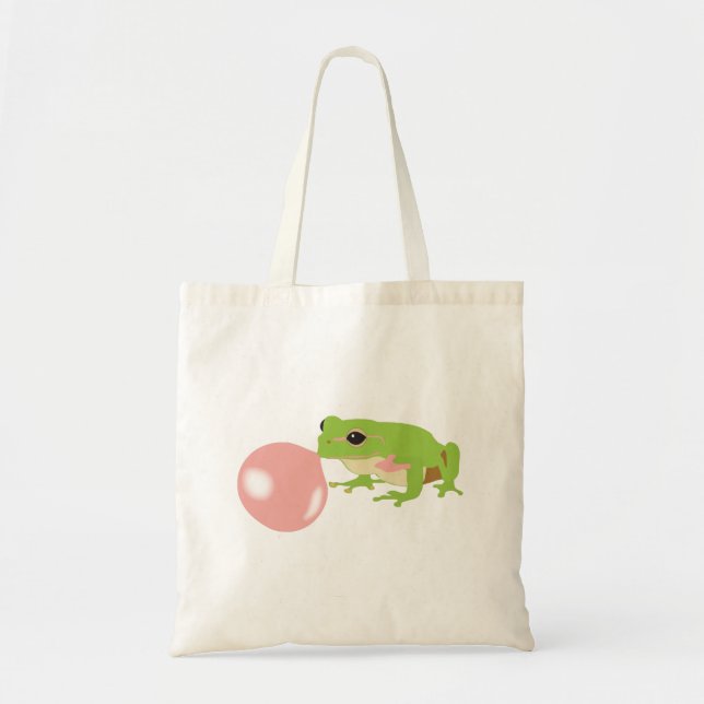 Bolso De Tela Escarcha De Goma De Burbuja Bombilla (Frente)