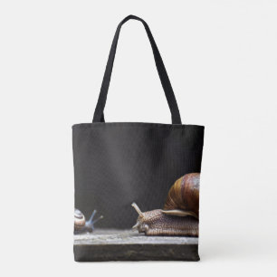 Bolso De Tela Escargots - Mollusk de caracol
