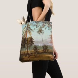 Bolso De Tela Escena de Florida, pintura artística fina,