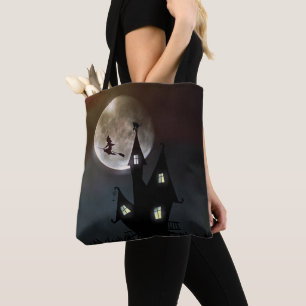 Bolso De Tela Escena de Halloween