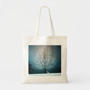 Bolso De Tela Escena de invierno