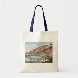 Bolso De Tela Escena de la cosecha del viñedo de Martha