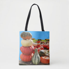 Bolso De Tela Escena de las calabazas de otoño