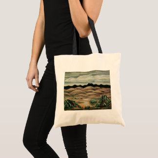 Bolso De Tela Escena del desierto por Marsden Hartley, Arte fino