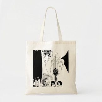 Bolso De Tela Escena número 1 de Salomé, por Aubrey Beardsley
