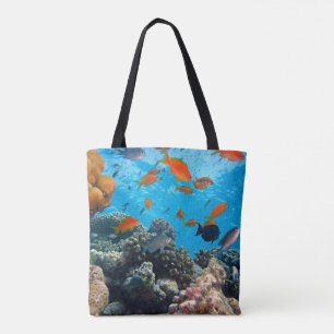 Bolso De Tela Escena subacuática