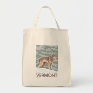 Bolso De Tela Escena VermontWolf