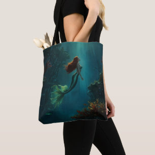Bolso De Tela Escenario submarino de fantasía artística de la Si
