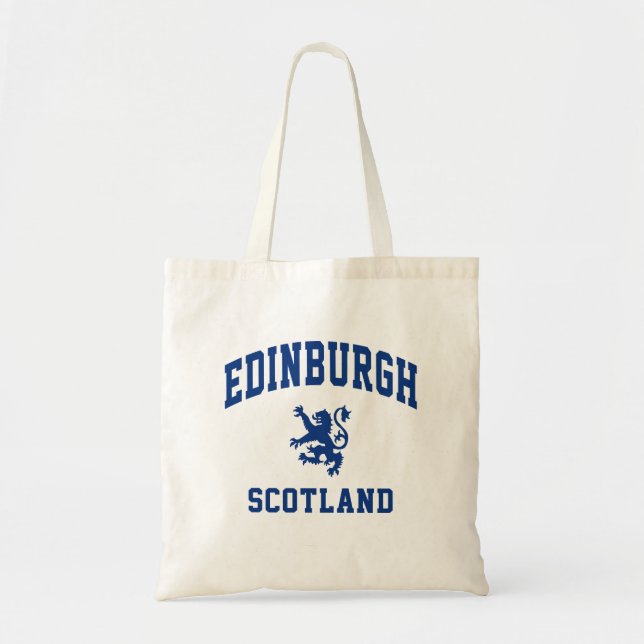 Bolso De Tela Escocés de Edimburgo (Frente)
