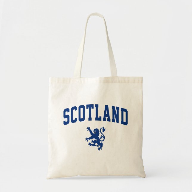 Bolso De Tela Escocia (Frente)