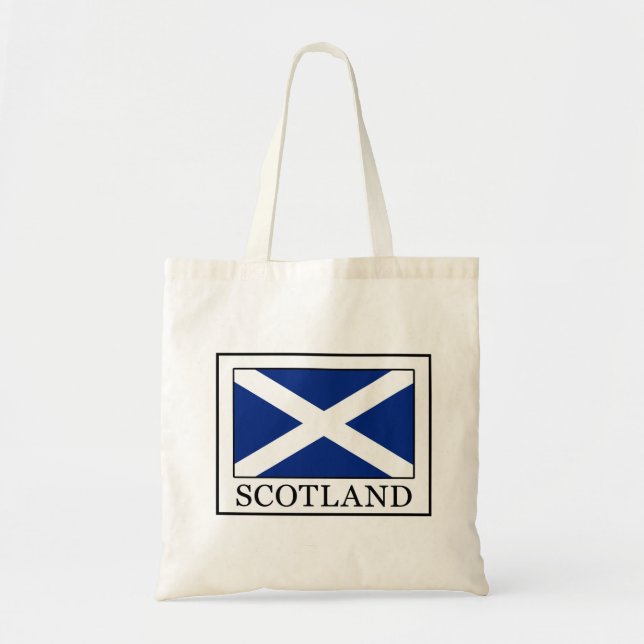 Bolso De Tela Escocia (Frente)