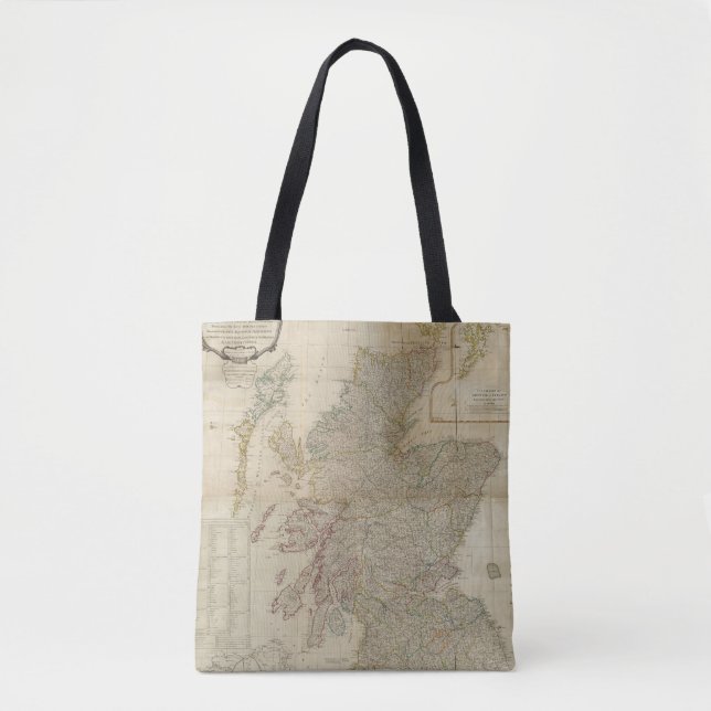 Bolso De Tela Escocia compuesta 2 (Anverso)