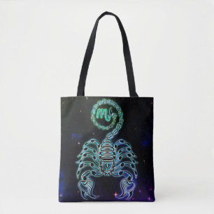 Bolso De Tela escorpio el saco de zodiac alacrano