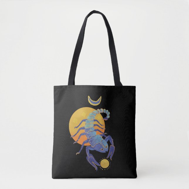 Bolso De Tela escorpión (Anverso)