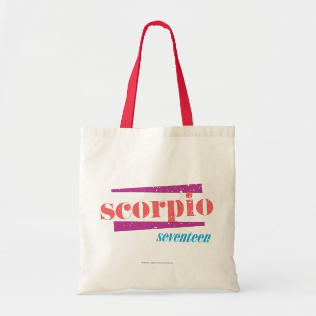 Bolso De Tela Escorpión LtPink (Frente)