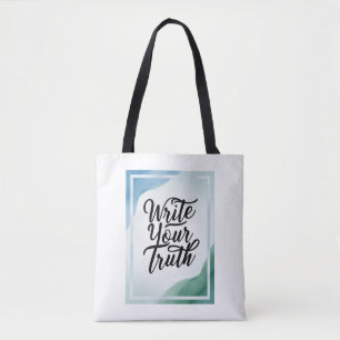 Bolso De Tela Escribe Tu Verdad opción 3
