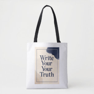 Bolso De Tela Escribe Tu Verdad opción 3