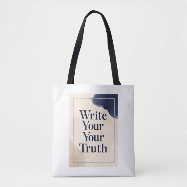 Bolso De Tela Escribe Tu Verdad opción 3 (Anverso)