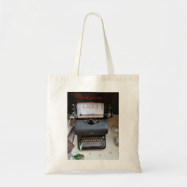 Bolso De Tela escribir tu historia