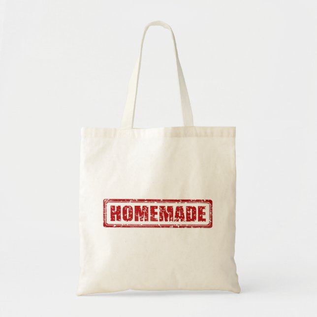Bolso De Tela Escrito en casa (Frente)