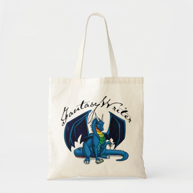 Bolso De Tela Escritor de la fantasía (Frente)